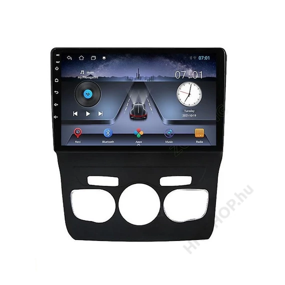 Citroën C4 multimédia egység 10″ Android + CarPlay (2010–2020), RAM opciókkal
