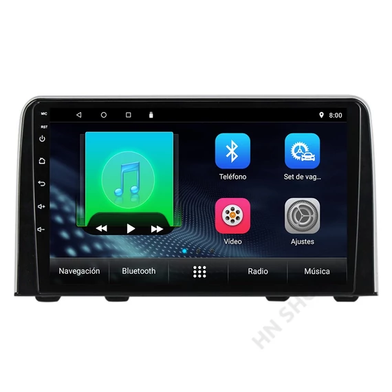 Honda CR‑V multimédia fejegység 667 – 9″ Android 13, vezeték nélküli CarPlay és GPS