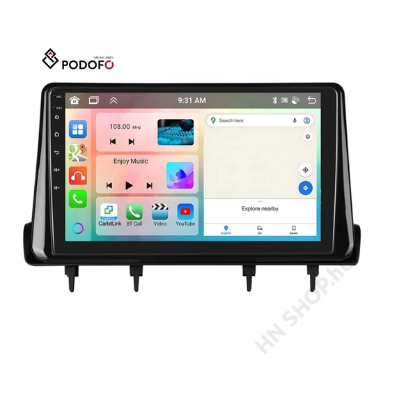 Honda CR-V 2023 – Podofo 10″ 2 DIN Android autórádió 