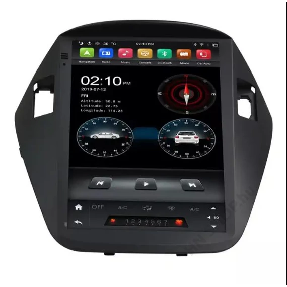 Hyundai ix35 Android multimédiás fejegység – GPS, Bluetooth, tolatókamera támogatással