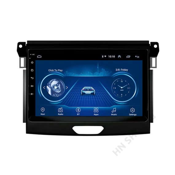 Ford Ranger multimédia fejegység – 9″ Android 13, CarPlay, GPS, Bluetooth, 4G támogatás