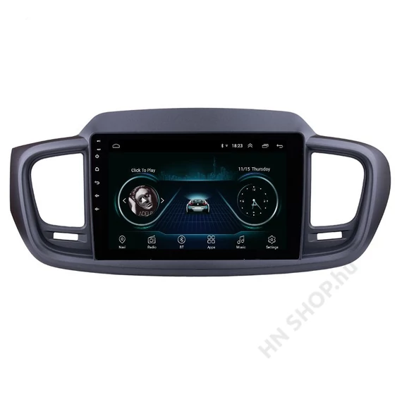 Kia Sorento 3 multimédia rendszer – Android 13, Apple CarPlay, 9" IPS érintőképernyő