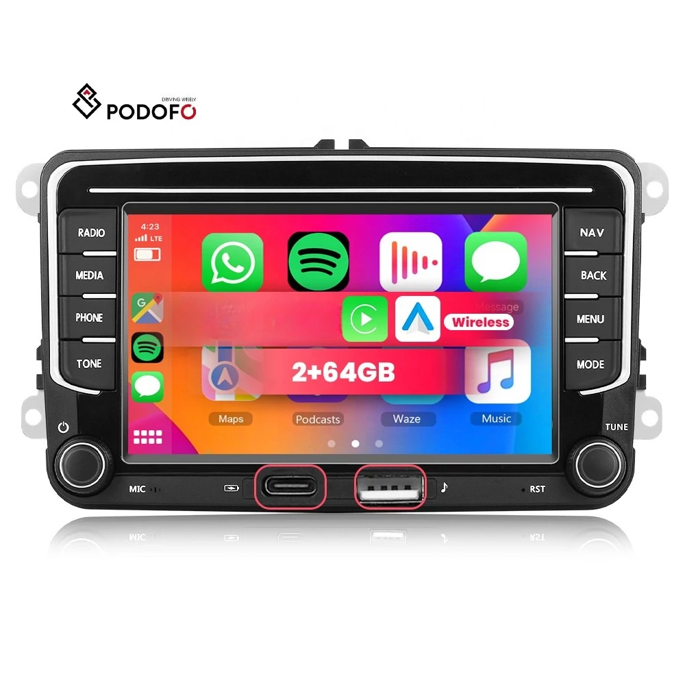  Skoda 7″ Android autórádió – Podofo