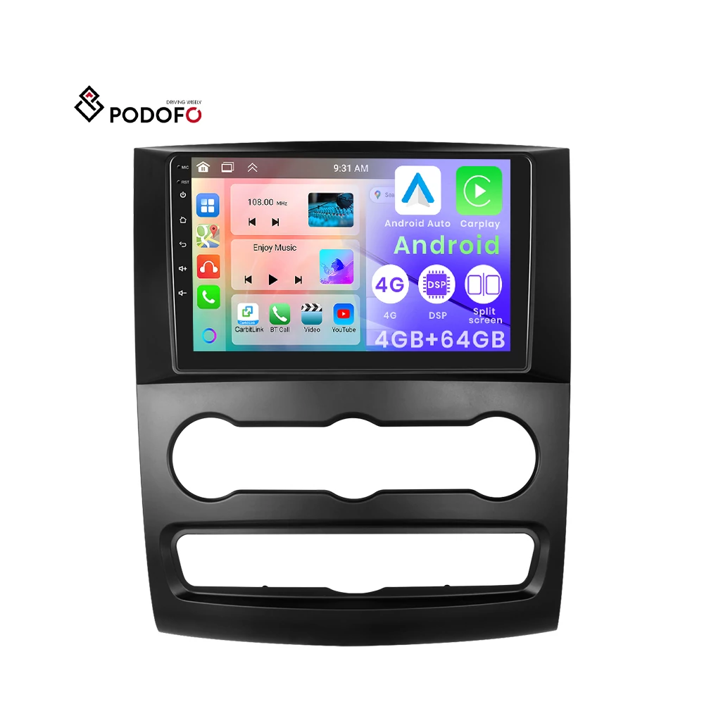 Mercedes-Benz Sprinter 2006–2016 Android autórádió – Podofo 10″ 